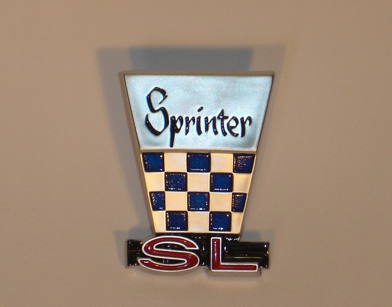 Corolla E10 series Pair of Sprinter SL B-pillar Emblem KE17 KE15